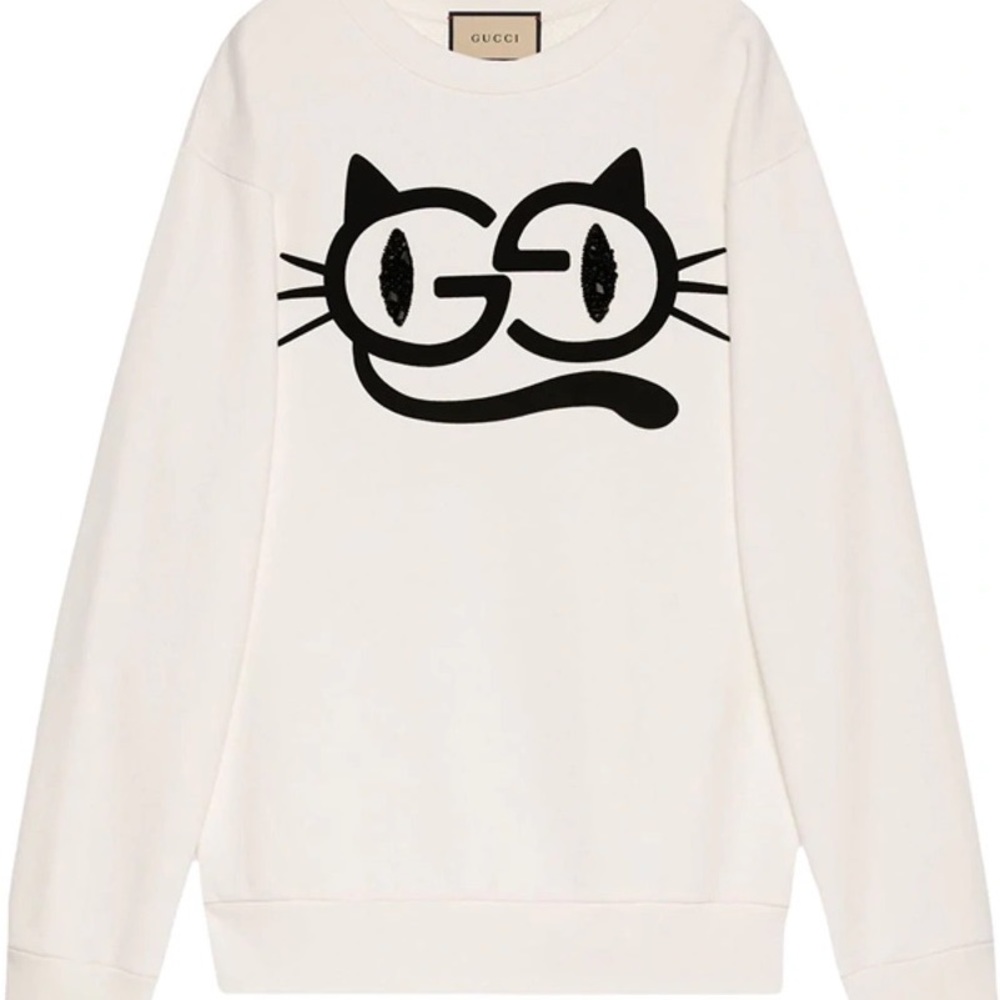 New with tags gucci sweater bought in Italy! Cat sweater